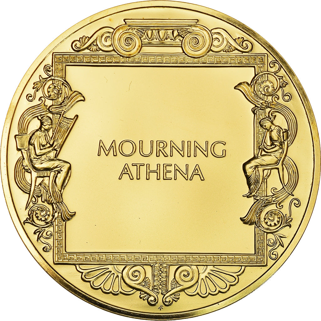 Estados Unidos da América, Medal, The Art Treasures of Ancient Greece, Mourning