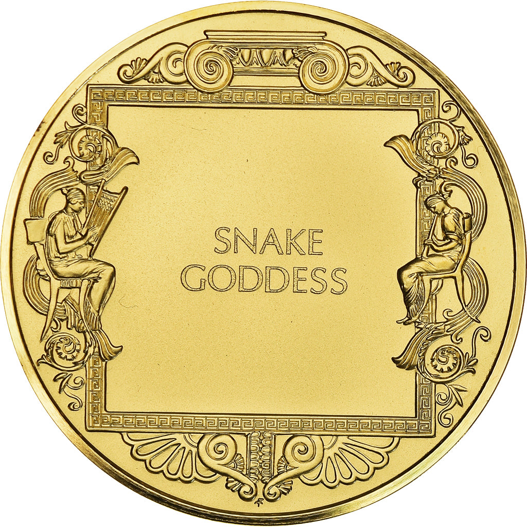 Estados Unidos da América, Medal, The Art Treasures of Ancient Greece, Snake