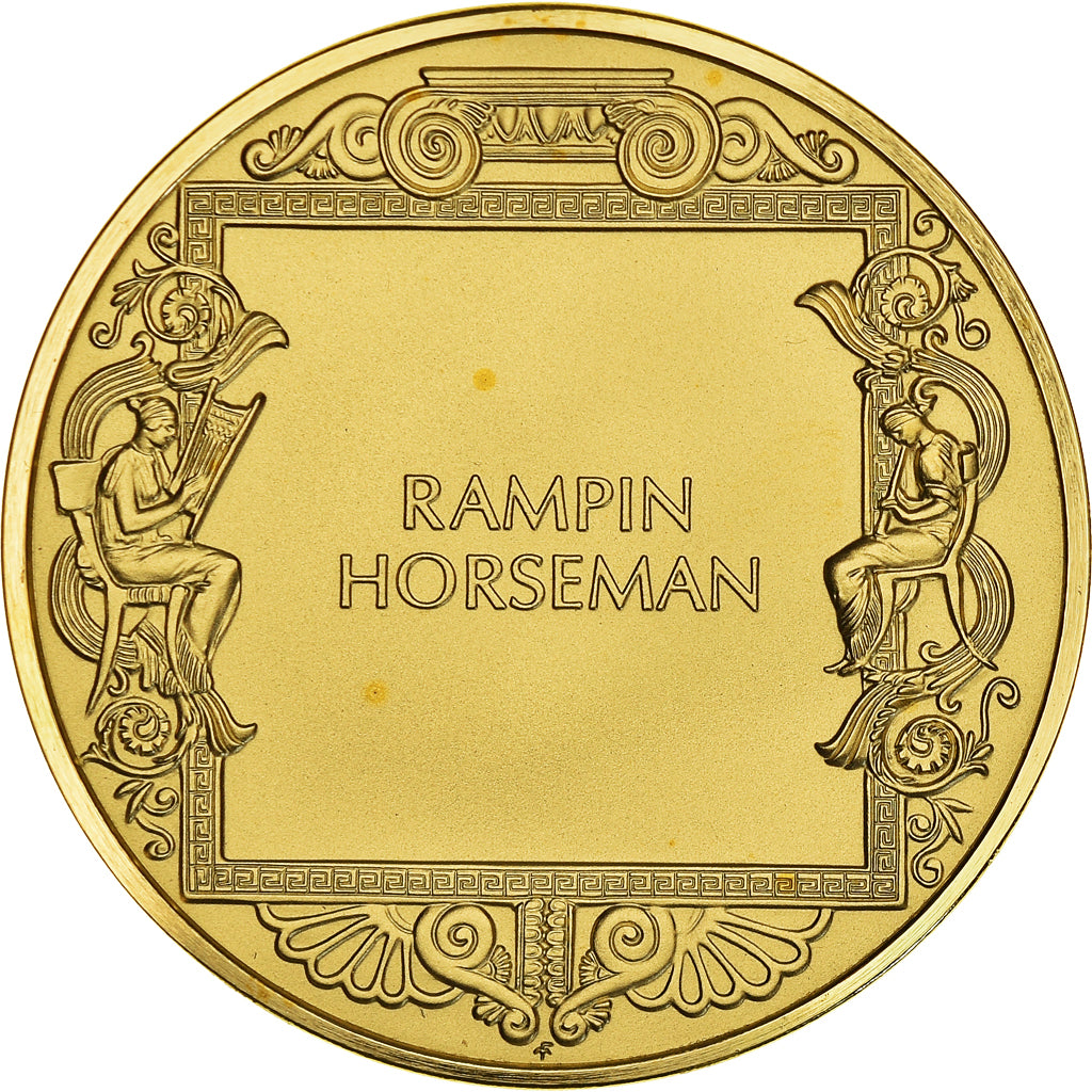 Estados Unidos de América, medalla, The Art Treasures of Ancient Greece, Rampin