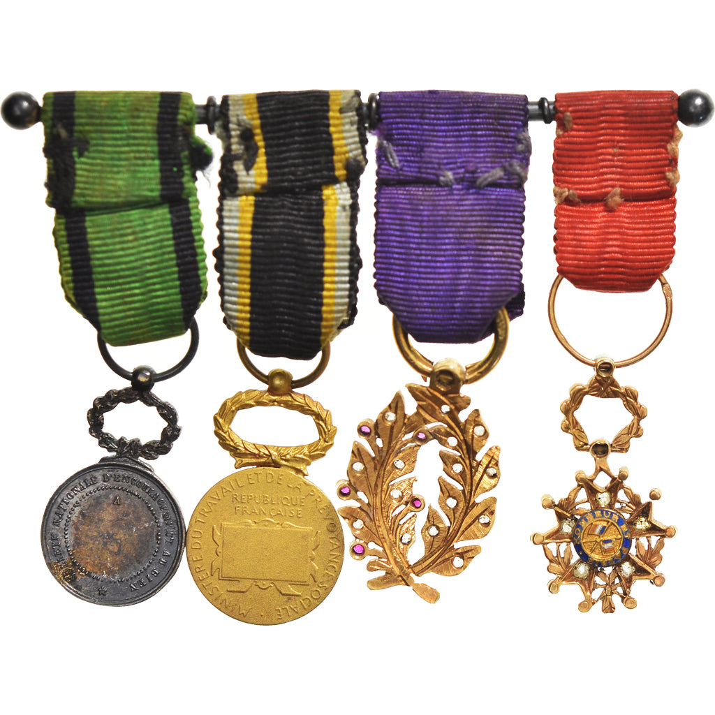 Frankreich, Portée de Réductions de Luxe, Officier, Medaille, Excellent