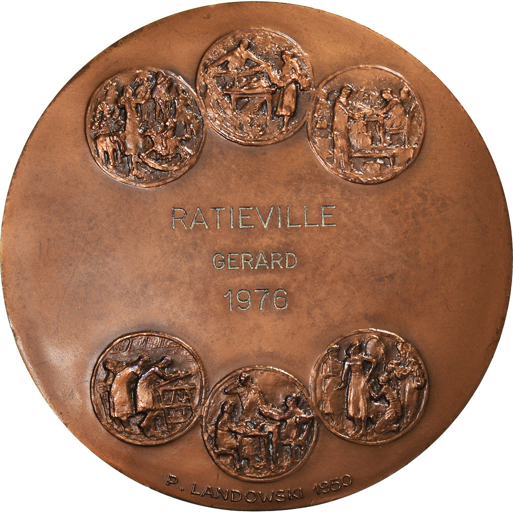 Frankreich, Medaille, Fédération Nationale des Entreprises à Commerces