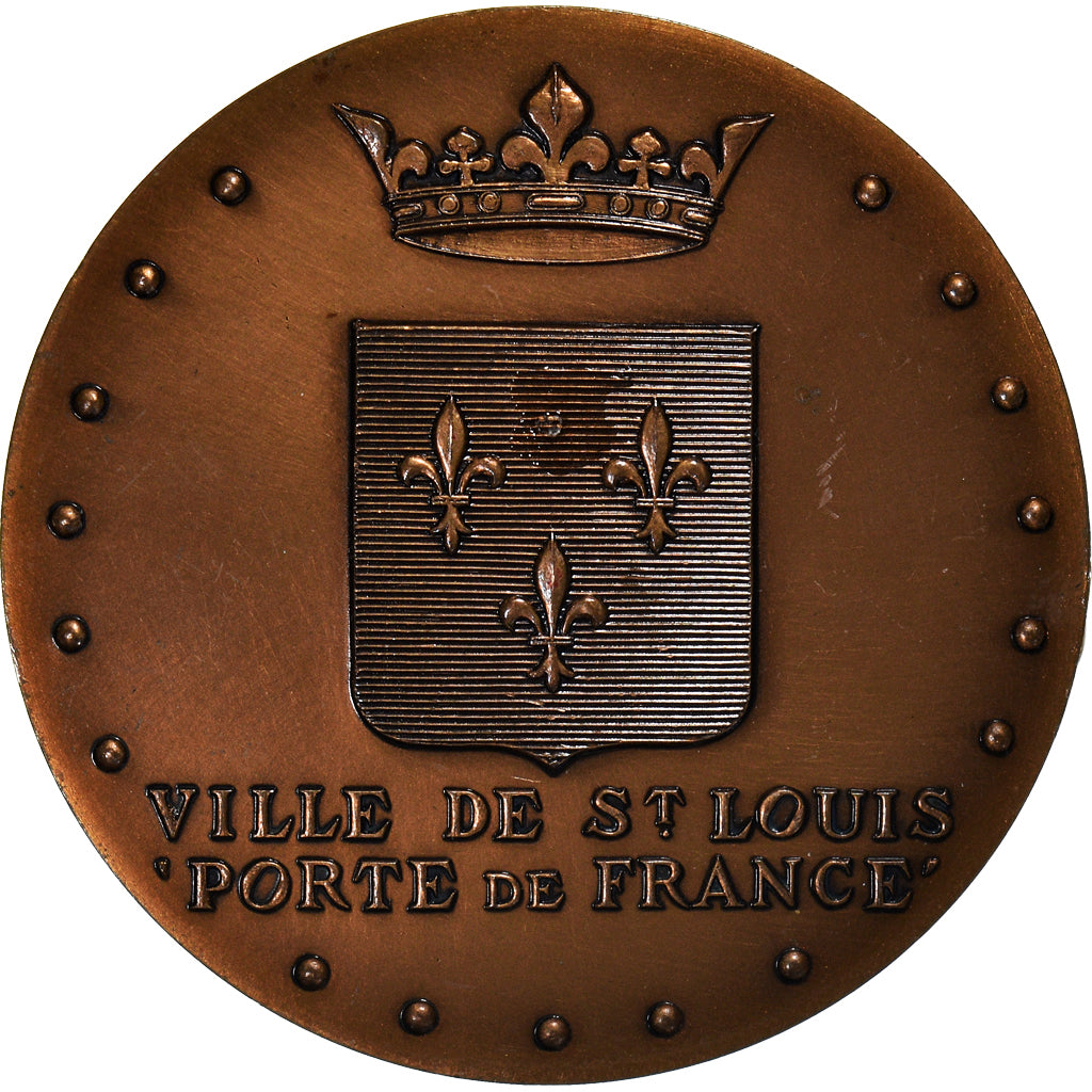 France, Médaille, Ville de Saint-Louis, SUP, Bronze