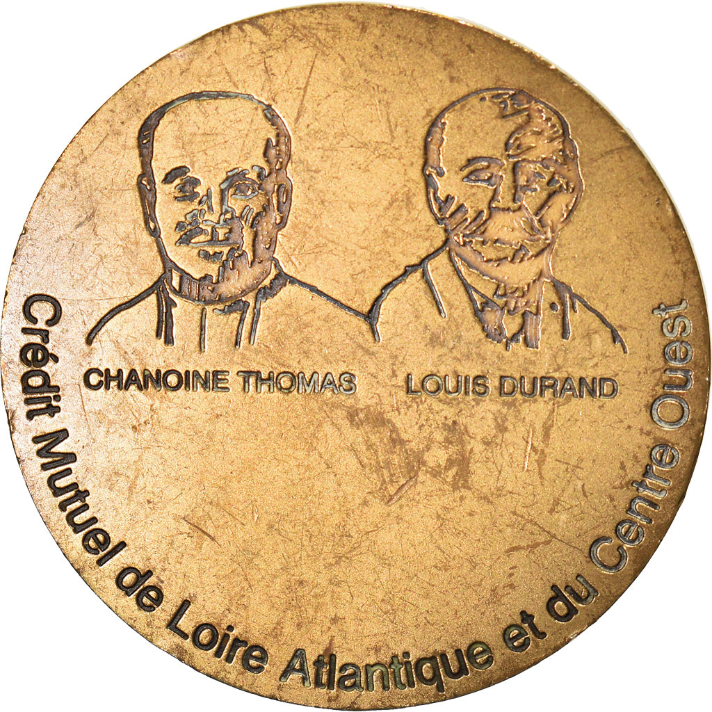 Frankreich, Medaille, Raiffesen, Crédit Mutuel de Loire Atlantique, Bank, SS