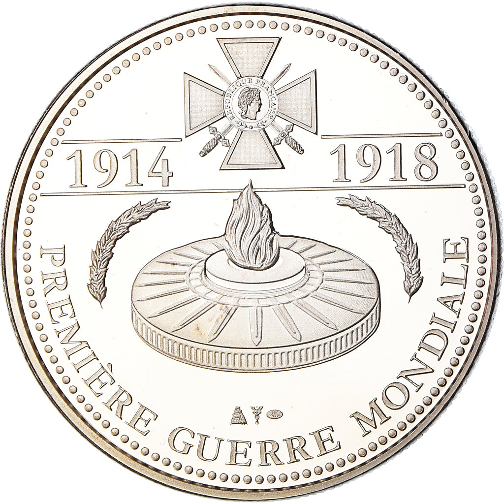 France, Medal, Centenaire de la Première Guerre Mondiale, WAR, 2014, MS(65-70)
