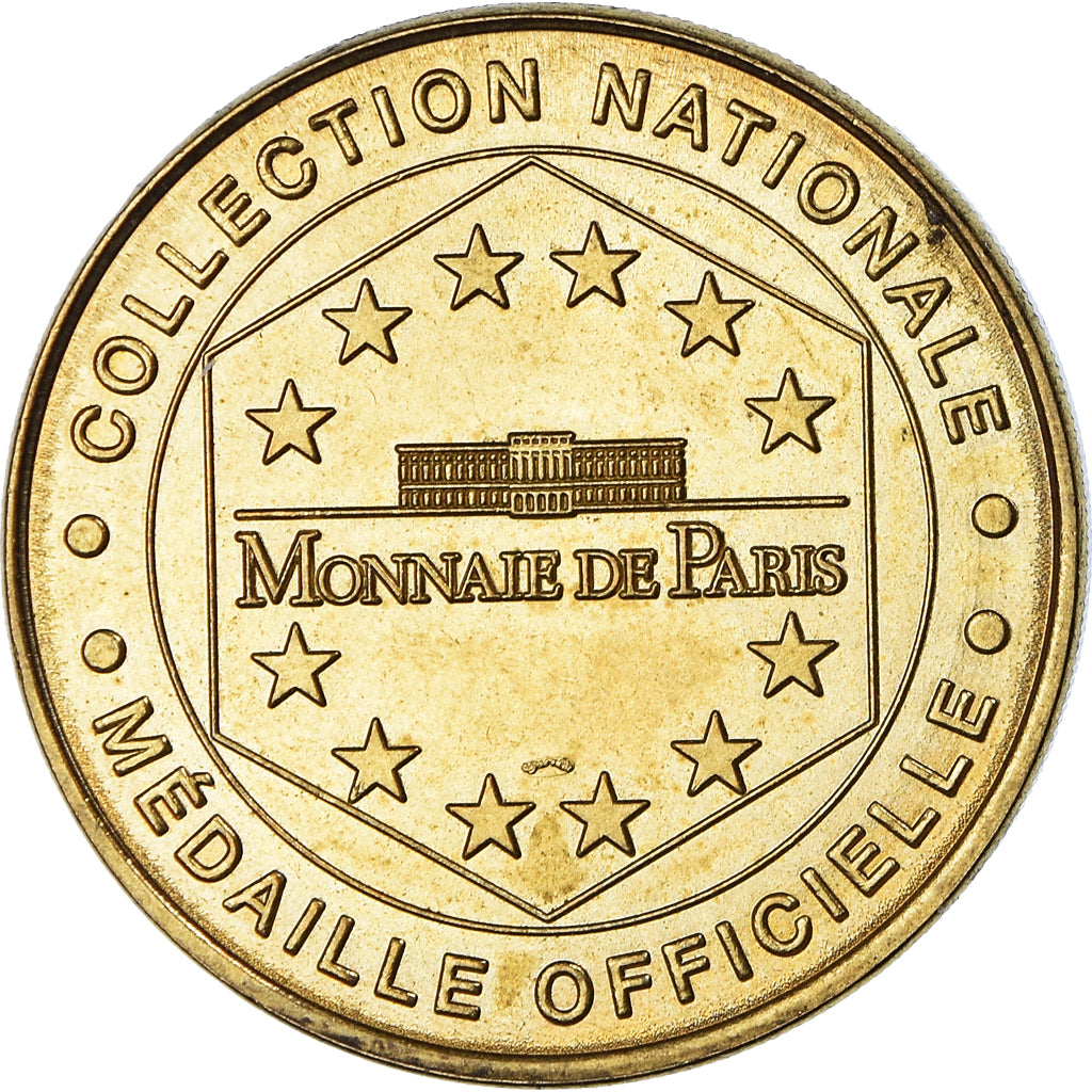 France, Token, Touristic token, Mont-Saint-Michel - Vue n°1, 1999, MDP