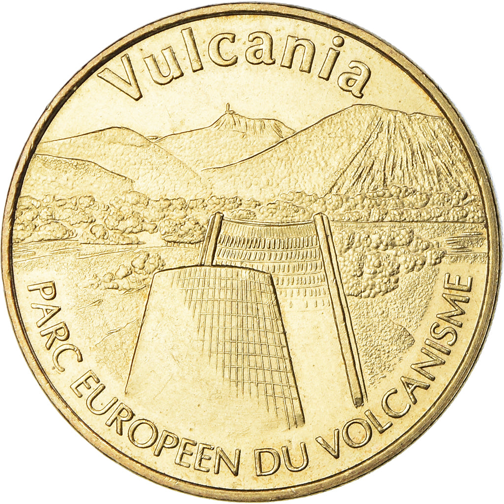 France, Token, Touristic token, Saint-Ours-Les-Roches - Vulcania n°2, 2007