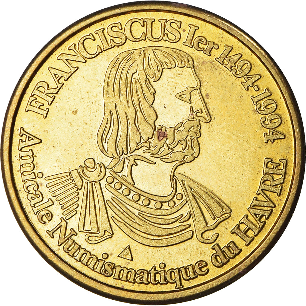 France, Jeton, Amicale numismatique du Havre - Inauguration du Pont de