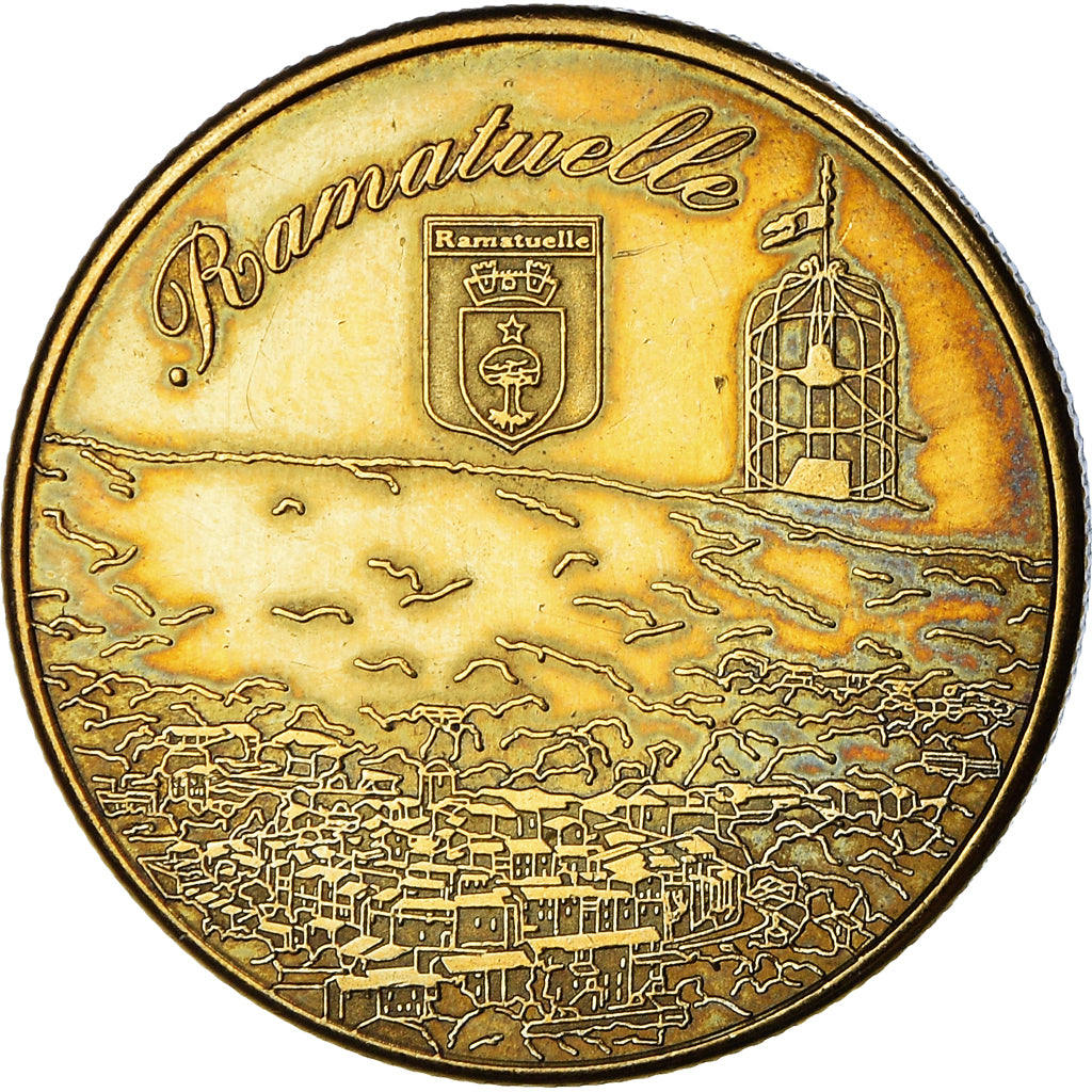 France, Token, Touristic token, Provence - Ramatuelle, AU(50-53), Copper-nickel