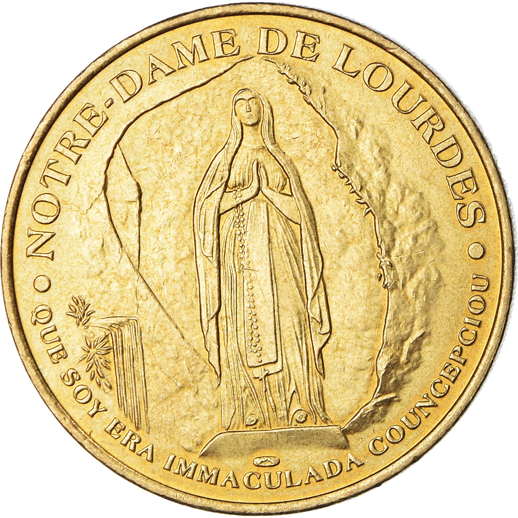 Frankreich, Token, Touristic token, Notre Dame de Lourdes, Jubilaeum, Arts &