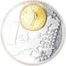 Slowenien, Medaille, The New Euro Pean Currency, 2002, UNZ+, Kupfer-Nickel