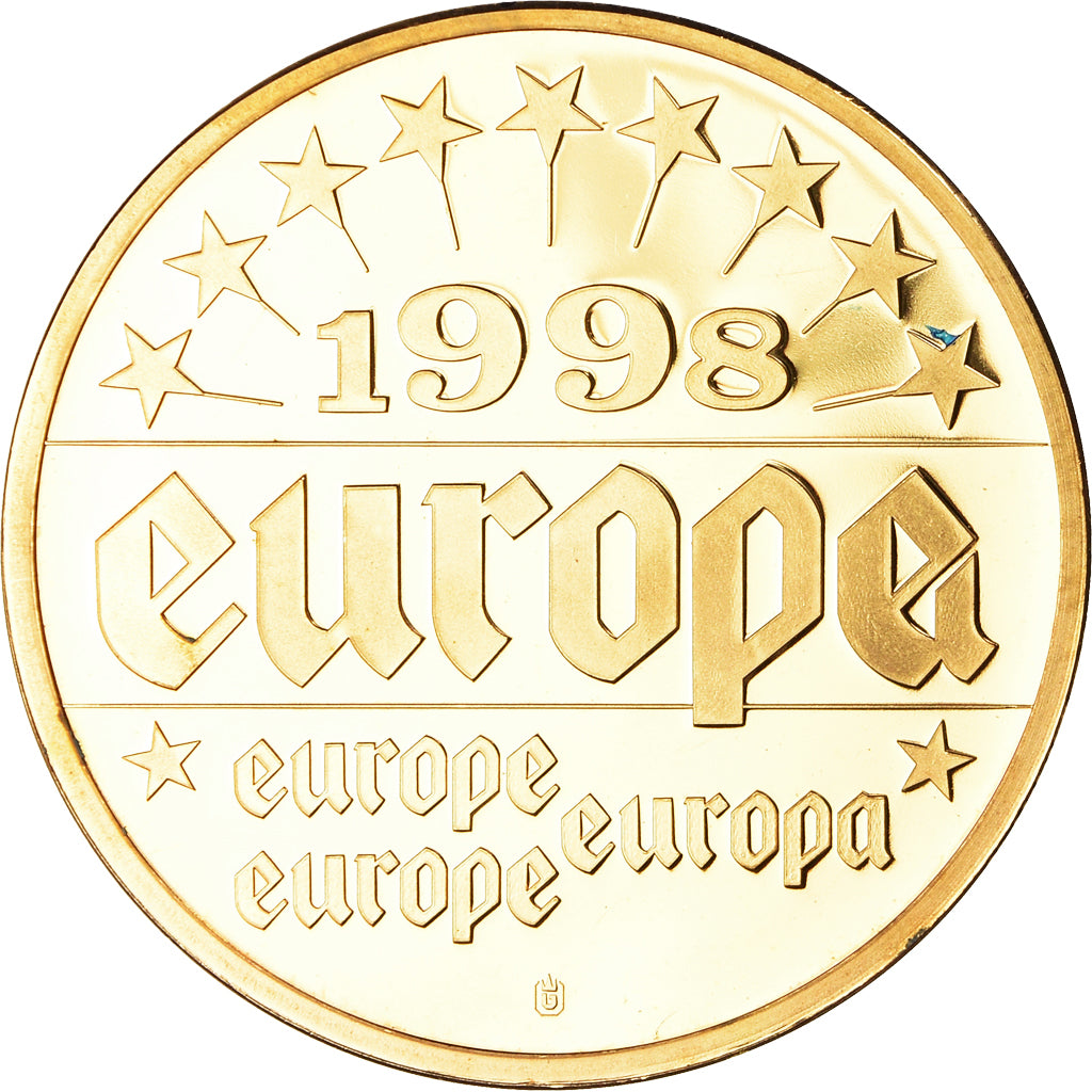 France, Medal, Pool Nyrup Rasmussen, Politics, MS(64), Copper Gilt