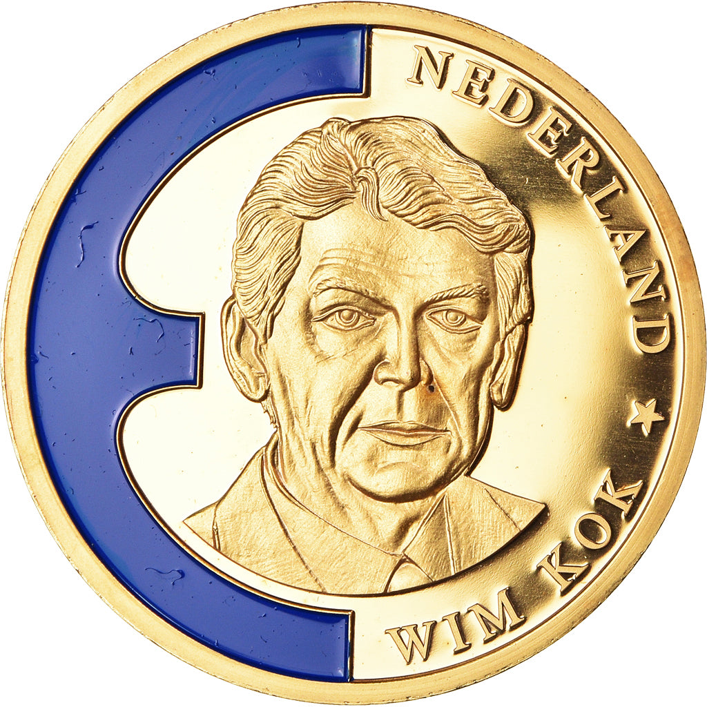 Francia, medalla, Europe, Wim Kok, Politics, SC+, Copper Gilt