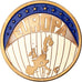 France, Medal, Ecu Europa, Politics, 1999, MS(64), Copper Gilt