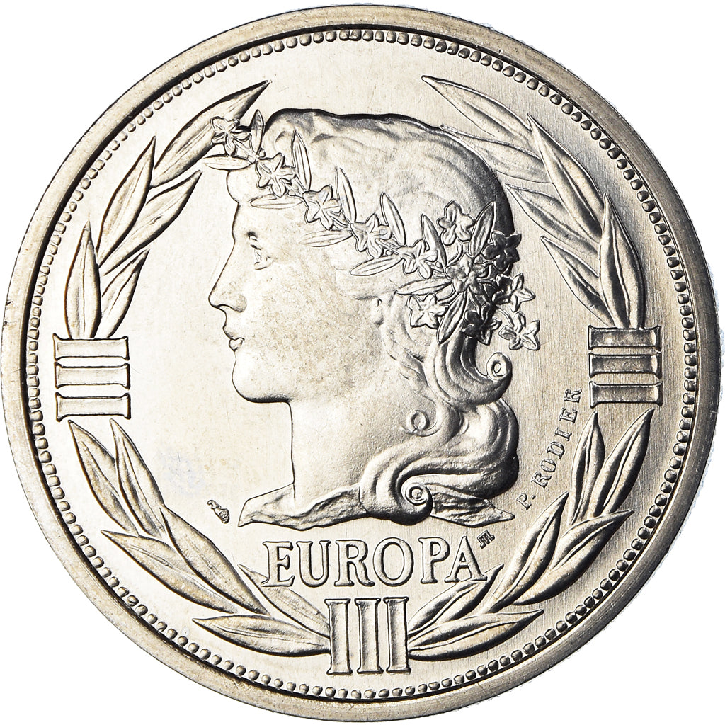 Frankreich, Medaille, Ecu Europa, Marianne, Politics, 1993, Rodier, STGL