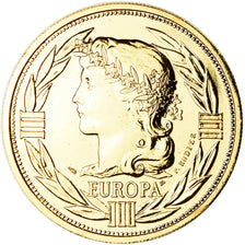 Frankreich, Medaille, Ecu Europa, Marianne, Politics, 1991, Rodier, STGL