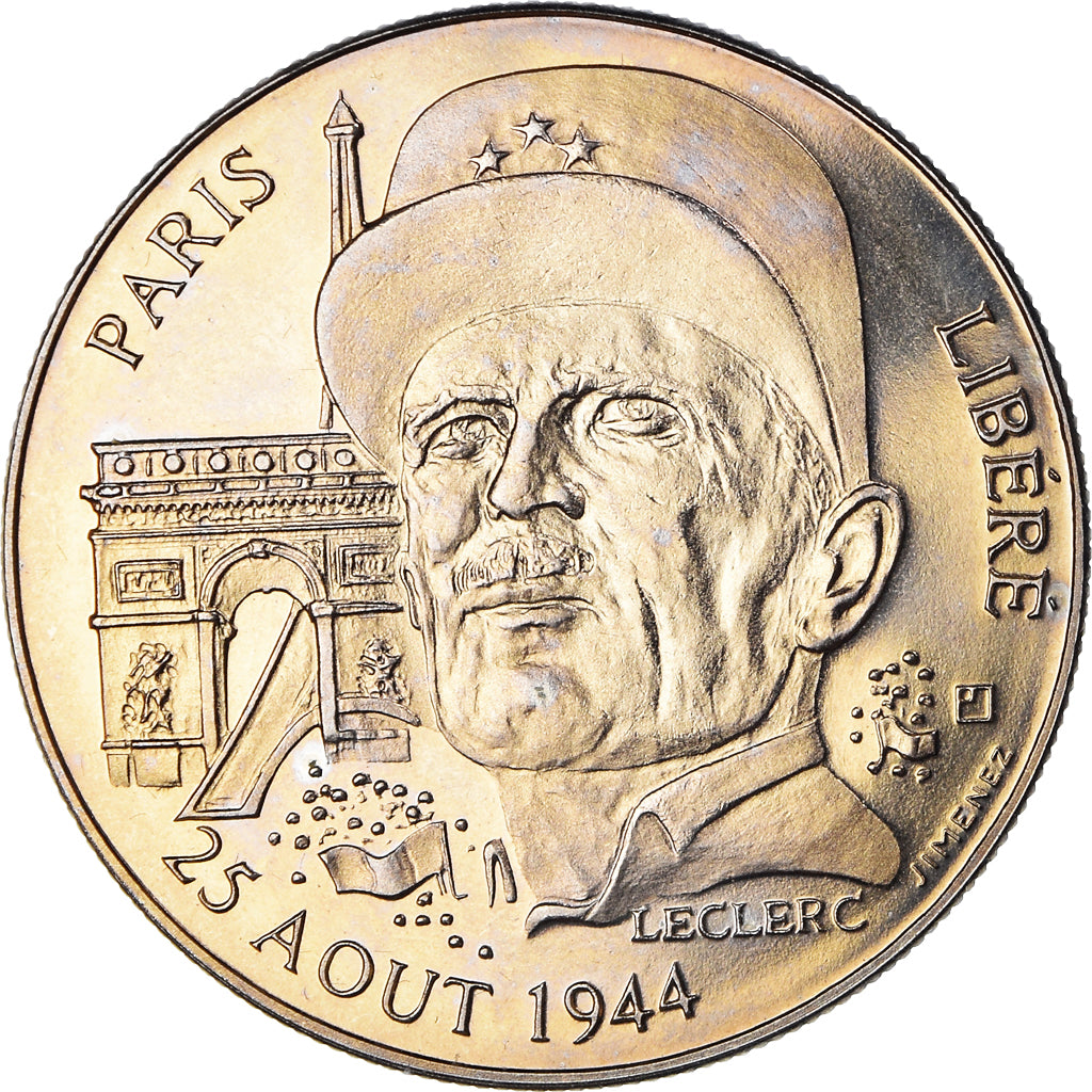 France, Medal, Paris Libéré, WAR, 1939-1945, MS(64), Copper-nickel