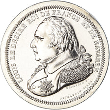 Frankreich, Medaille, Les rois de France, Louis XVIII, History, STGL, Nickel