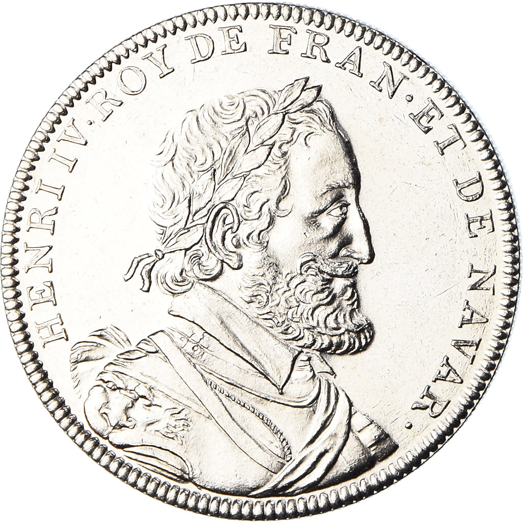 France, Medal, Roi de France, Henri IV, History, MS(65-70), Nickel
