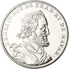 France, Medal, Roi de France, Henri IV, History, MS(65-70), Nickel