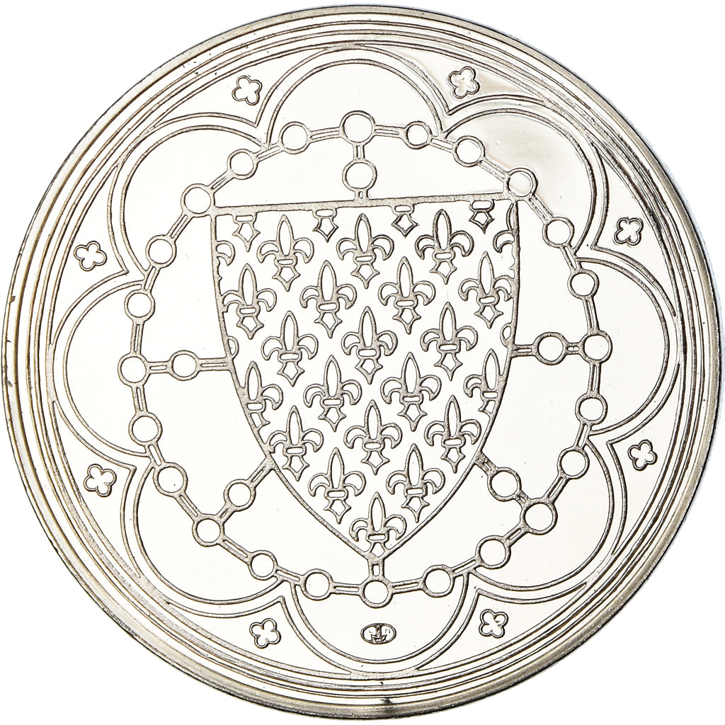 France, Medal, Louis X, Roi de France, History, MS(65-70), Silver