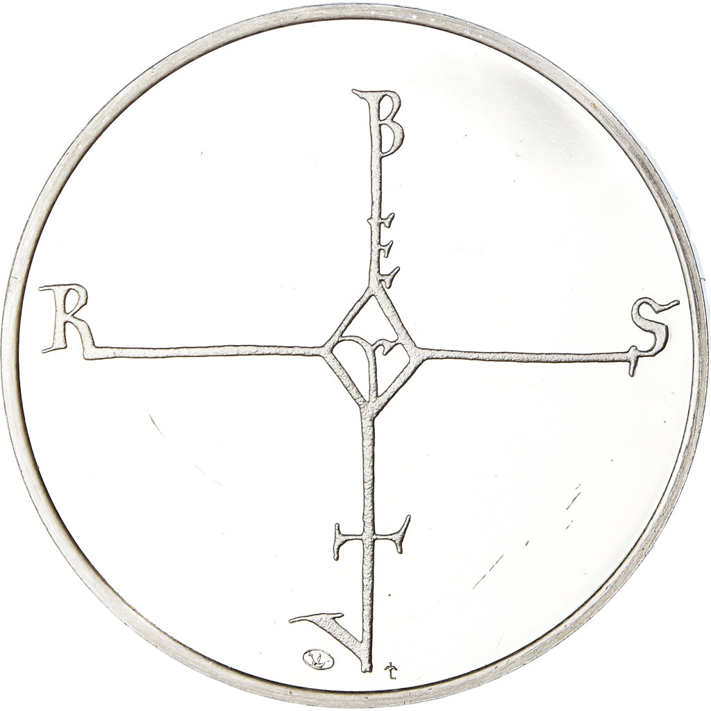 Frankreich, Medaille, Les Rois de France, Robert II, History, STGL, Silber