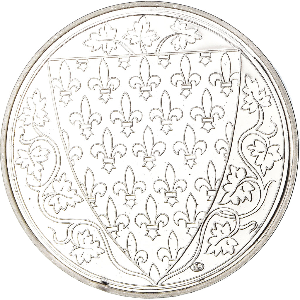 France, Medal, Les Rois de France, Philippe III, History, MS(65-70), Silver