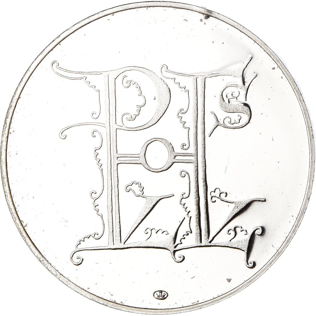 Frankrijk, Medaille, Les Rois de France, Louis VII, History, FDC, Zilver