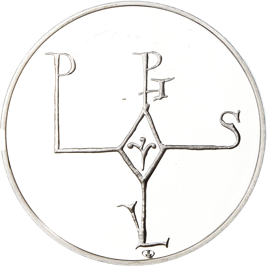France, Medal, Les Rois de France, Philippe Ier, History, MS(65-70), Silver