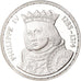 France, Medal, Les Rois de France, Philippe IV, History, MS(65-70), Silver