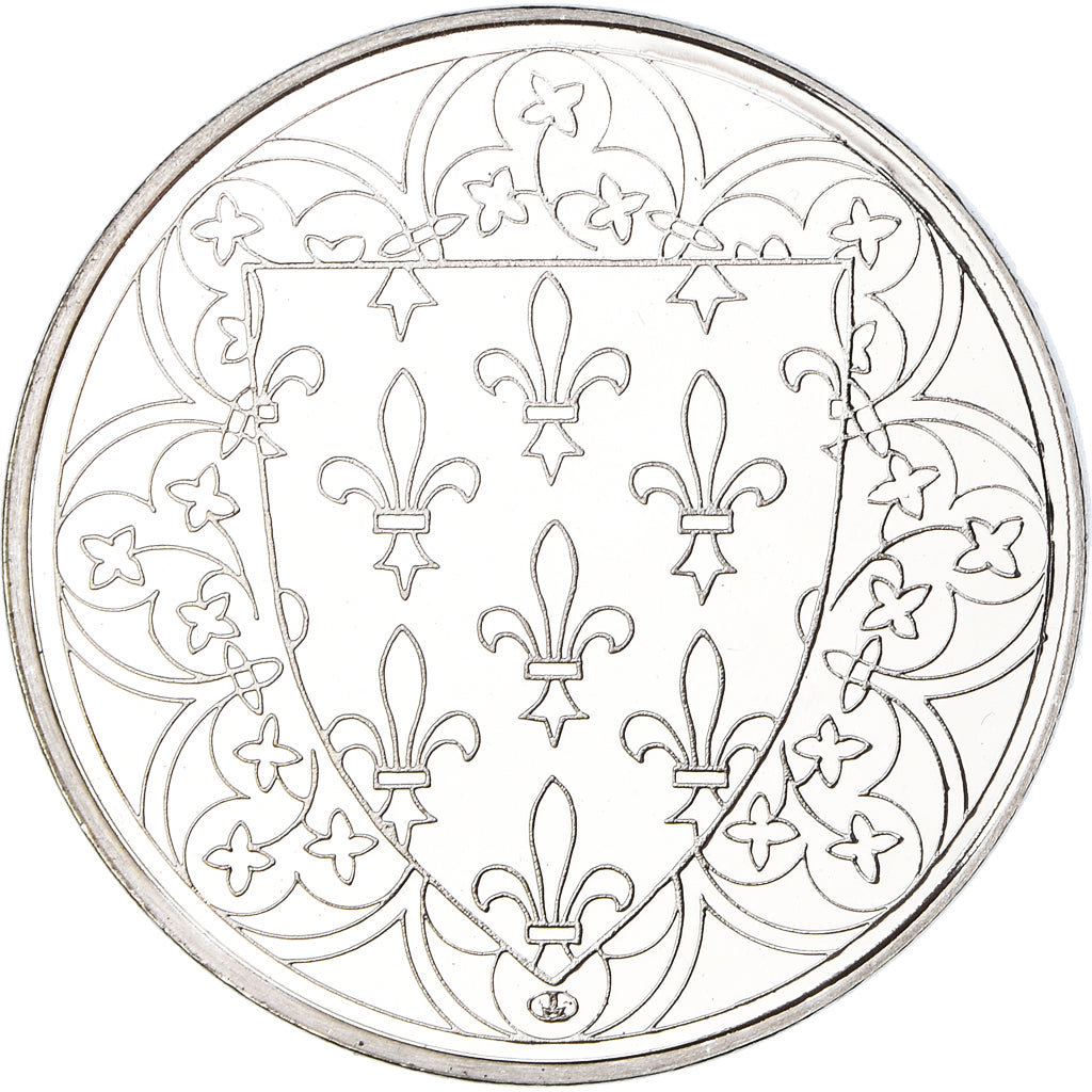 Frankreich, Medaille, Les Rois de France, Jean II, History, STGL, Silber