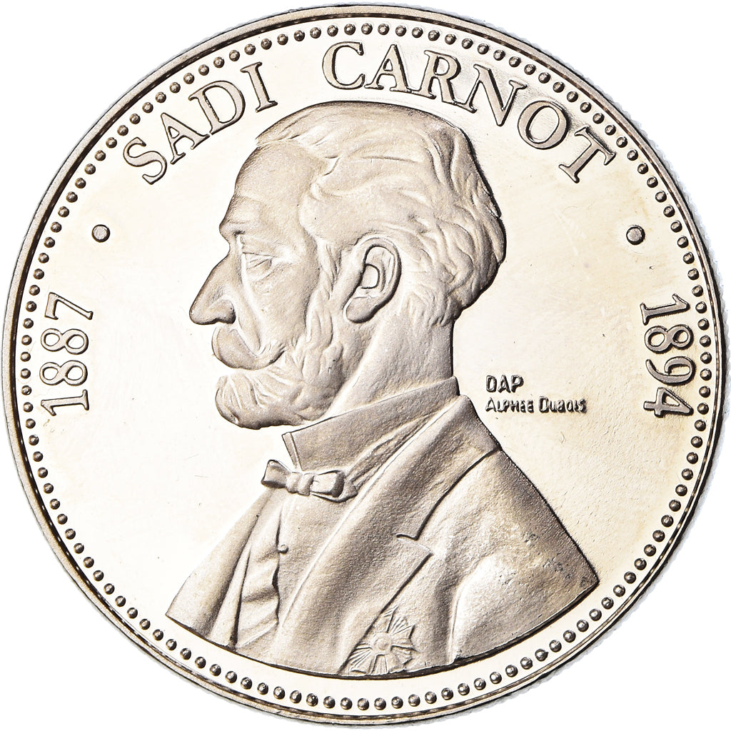 Francia, medalla, Les Présidents de la République, Sadi Carnot, Politics, FDC