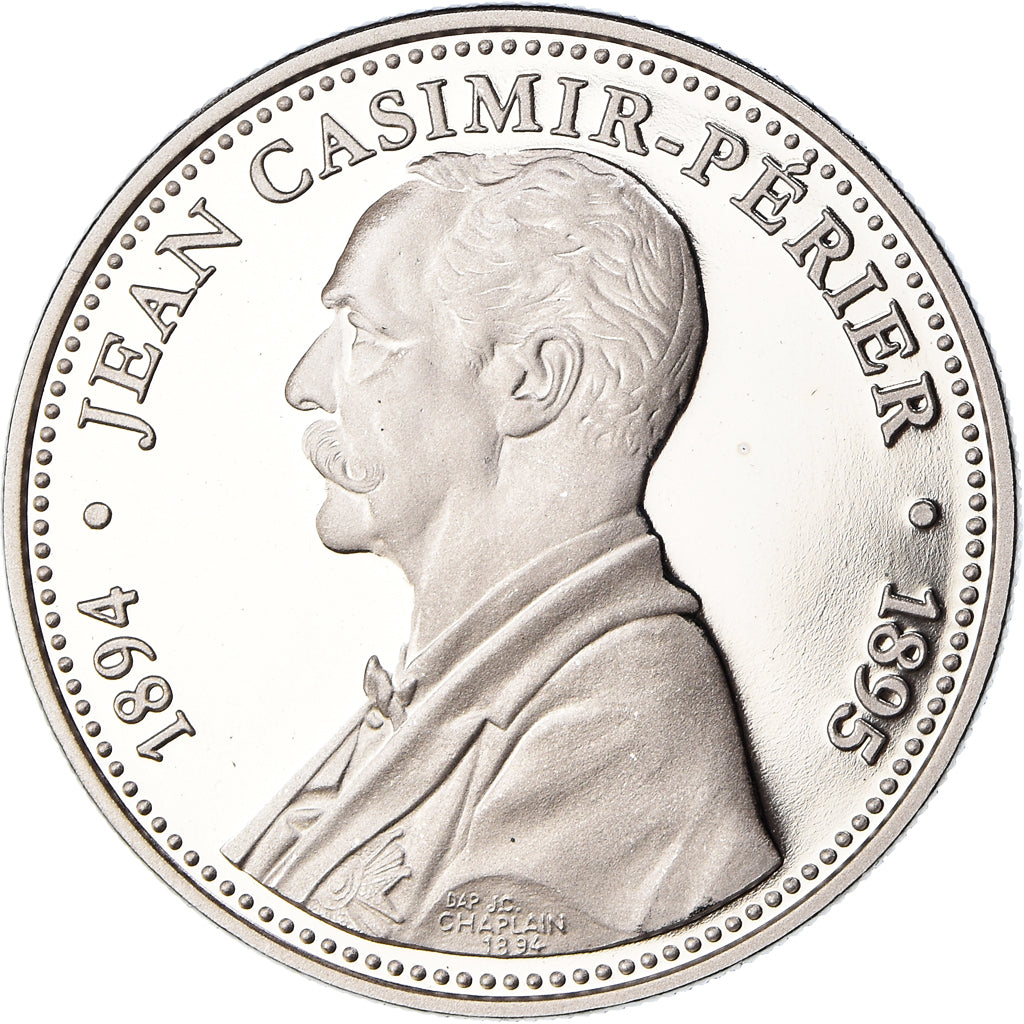 Francia, medaglia, Les Présidents de la République, Jean Casimir-Périer