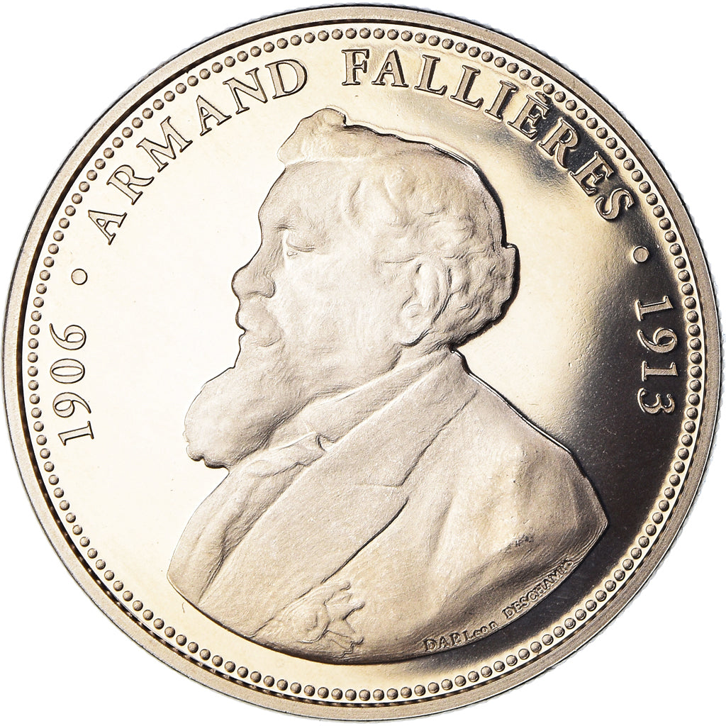 Frankreich, Medaille, Les Présidents de la République, Armand Fallières