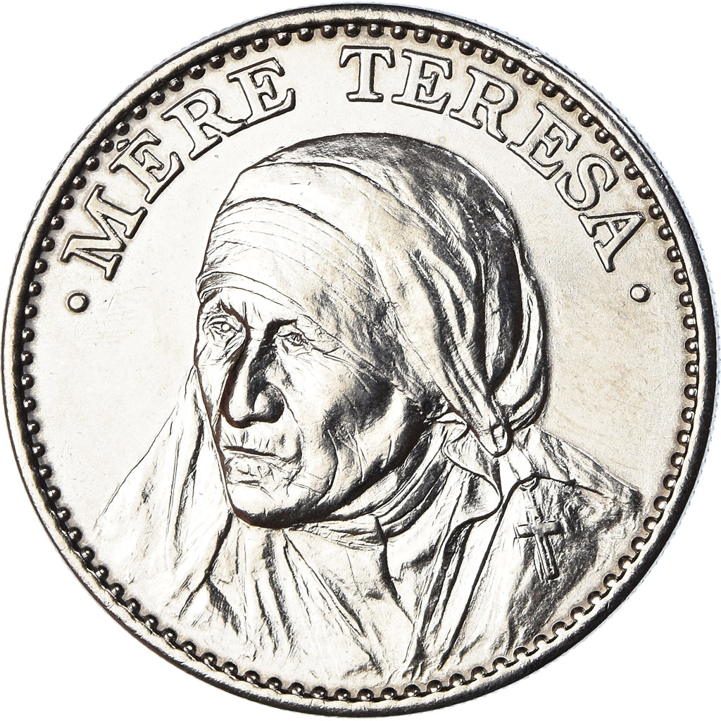 Francja, Medal, Mère Teresa, Prix Nobel de la Paix 1979, MS(65-70)