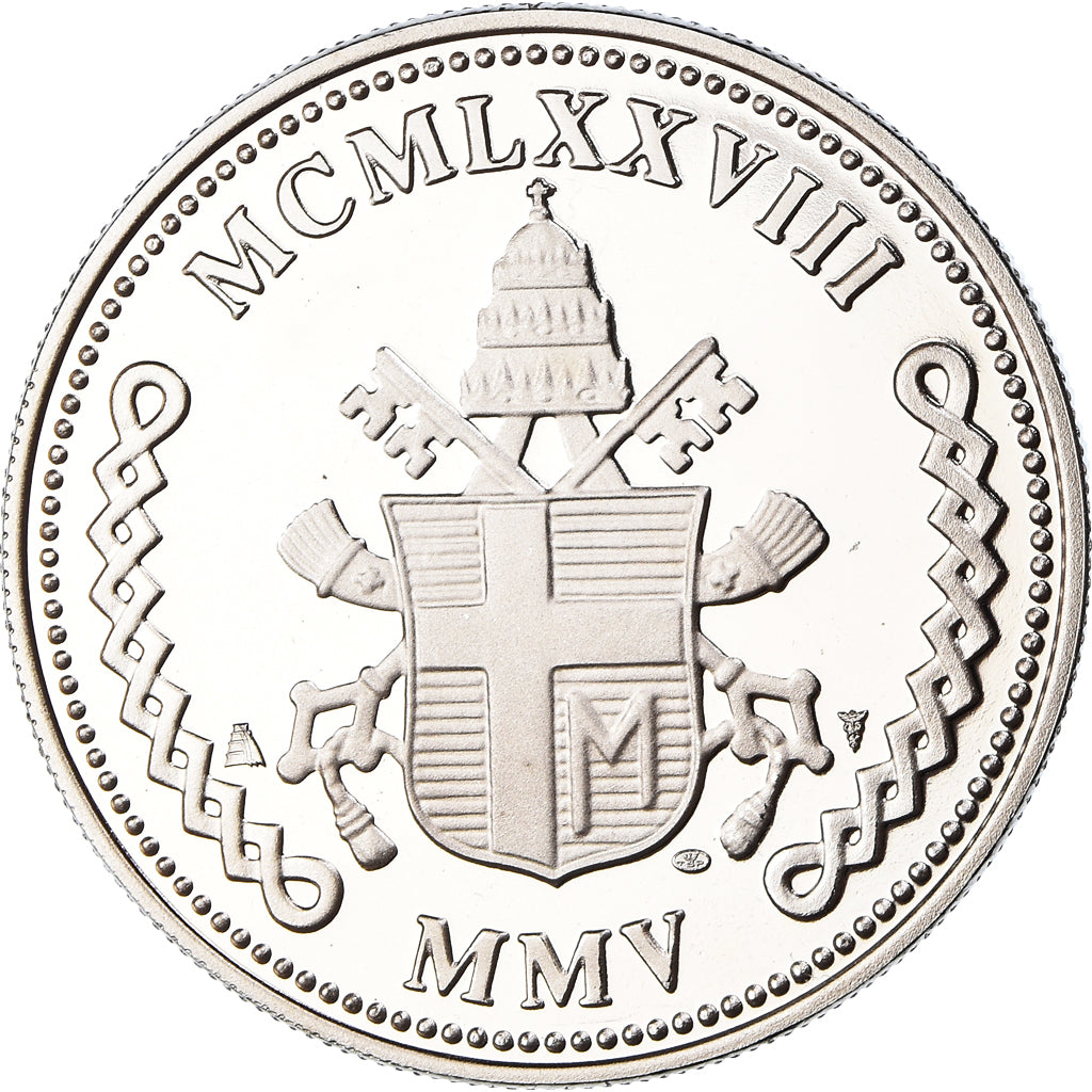 Vatican, Médaille, Le Pape Jean-Paul II, Religions & beliefs, 2005, FDC