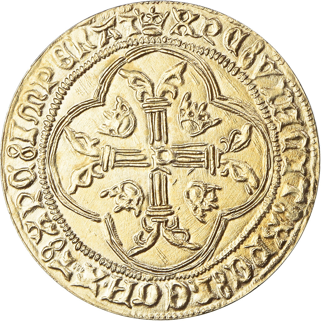 France, Medal, Reproduction Ecu à la Couronne de Louis XI, History, MDP