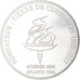 Francja, Medal, 100ème Anniversaire des Jeux Olympiques, P. de Coubertin, 1996