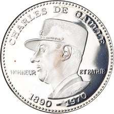 France, Medal, Cinquantenaire de La Libération, De Gaulle, Politics, 1994