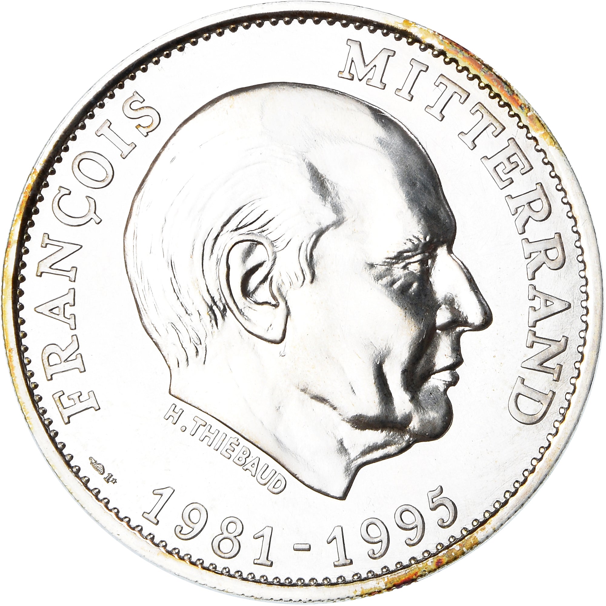 France, Medal, François Mitterrand, Président de la République, Politics