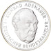 Germania, medaglia, Konrad Adenauer, Politics, 1994, Proof, FDC, Argento