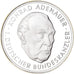 Germany, Medal, Konrad Adenauer, Politics, 1994, Proof, MS(65-70), Silver