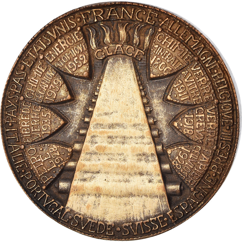 Frankreich, Medaille, Saint Gobain, Troisième centenaire de la manufacture des
