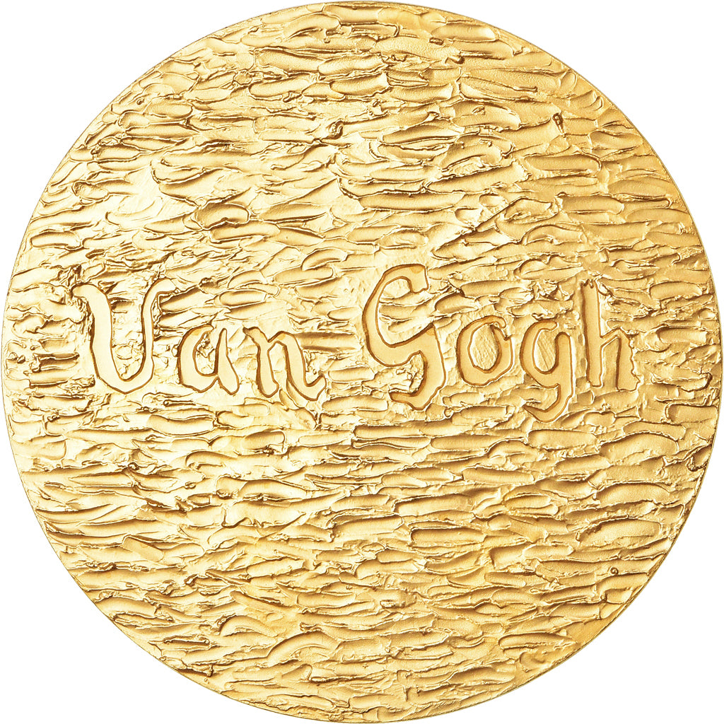 Francia, medalla, Peinture, Van Gogh, Les Barques sur la Plage, Arts & Culture