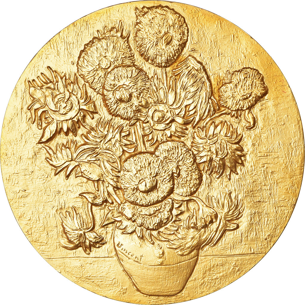 Francia, medaglia, Peinture, Van Gogh, Les Tournesols, Arts & Culture, FDC