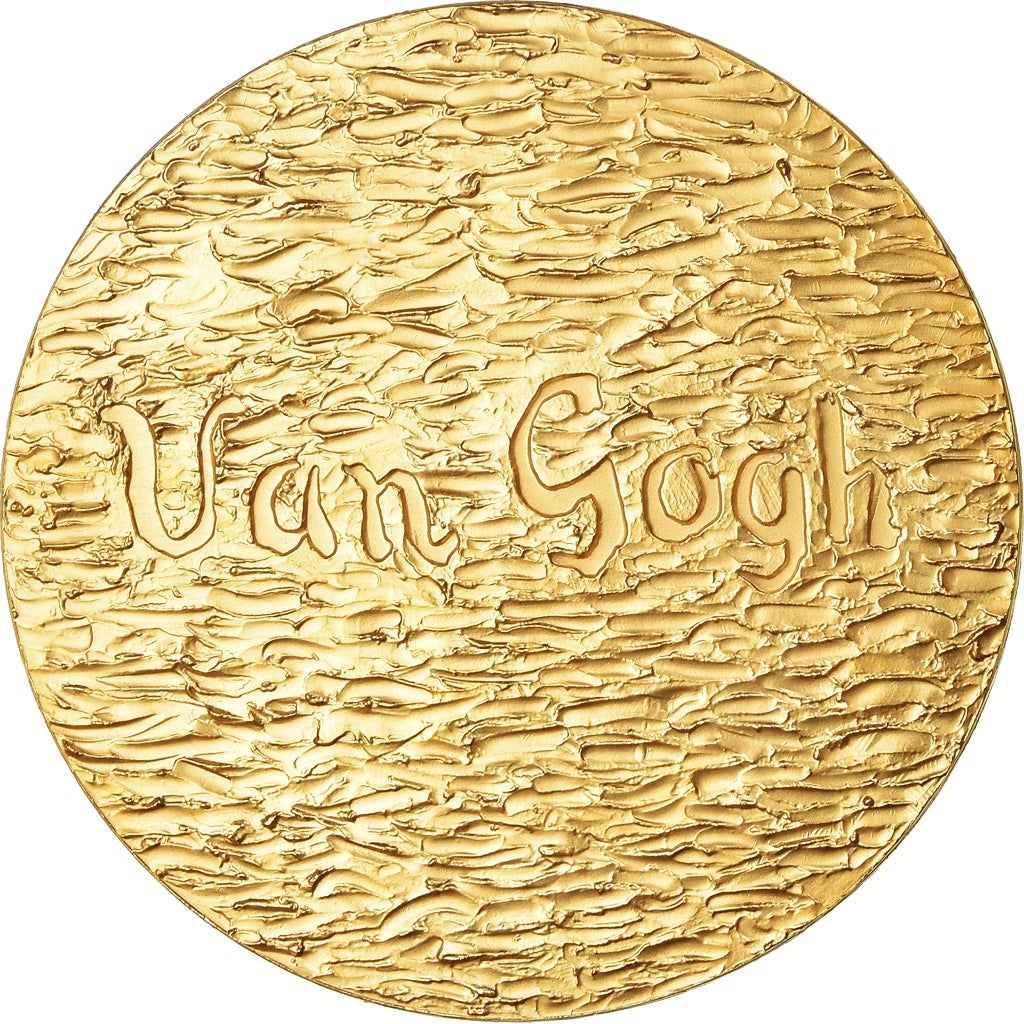 France, Médaille, Peinture, Van Gogh, Le Semeur, Arts & Culture, FDC, Gilt