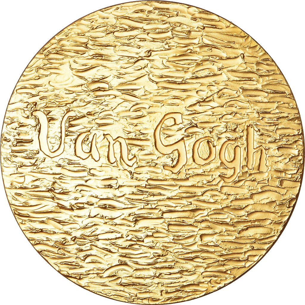 Francia, medalla, Peinture, Van Gogh, Terrasse de Café la Nuit, Arts & Culture