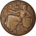 Frankreich, Medaille, Compagnie Générale Transatlantique, Ile-de-France