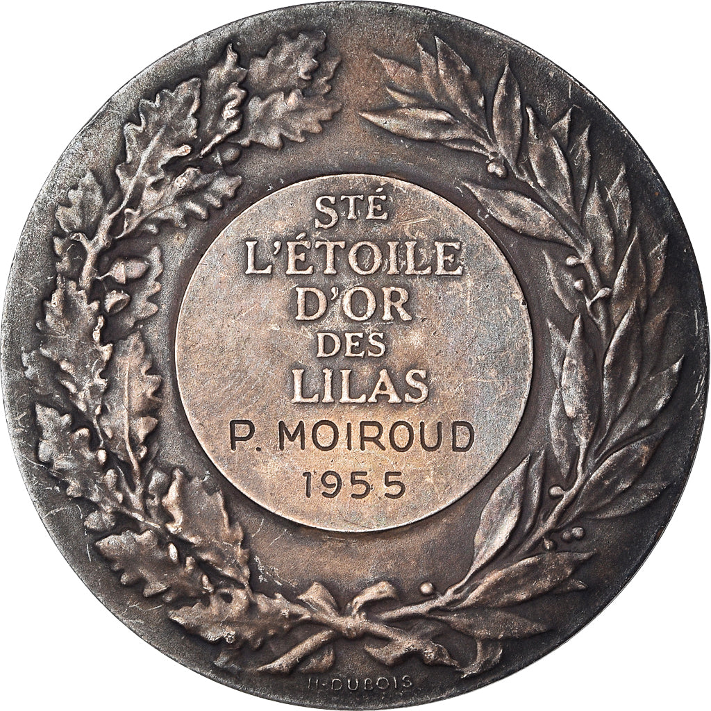 France, Médaille, Société l'Etoile d'Or des Lilas, Business & industry, 1955