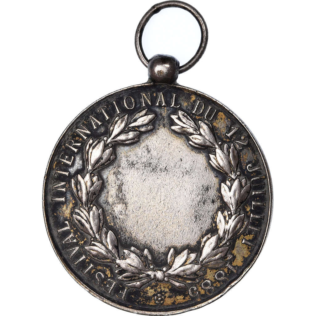 France, Medal, Festival International, Ville de Douai, Musique, 1885, EF(40-45)