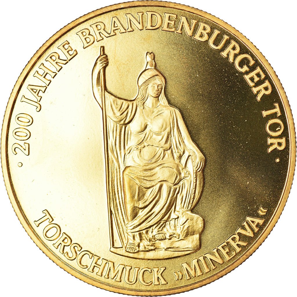 Deutschland, Medaille, 200 Jahre Brandenburger Tor, Torschmuck 